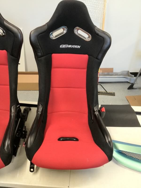fs Authentic Mugen S1R Bucket Seats With Rails for EK. Honda Element Owners Club
